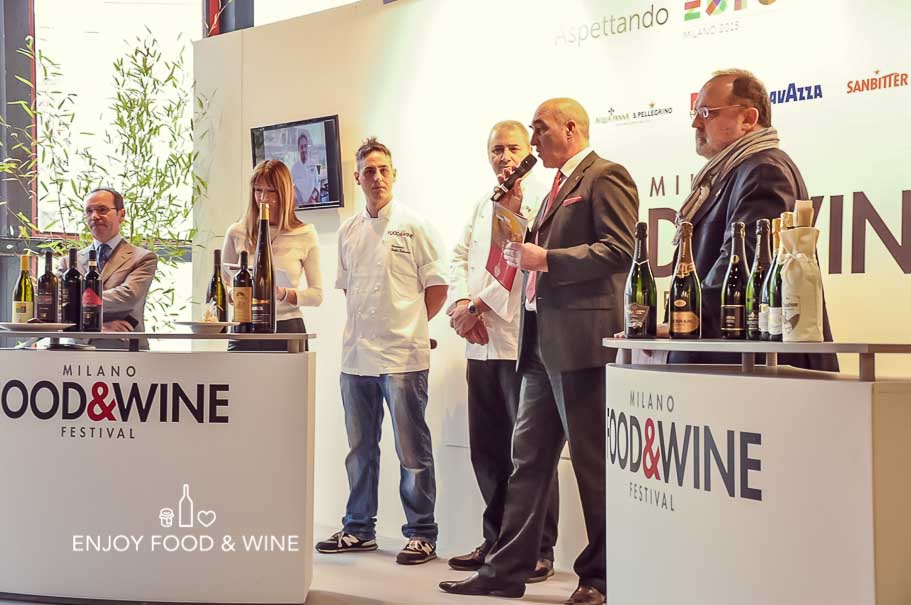 Presentazione dei Cuochi al salone di Food & Wine Festival 2014 a Milano - EFW