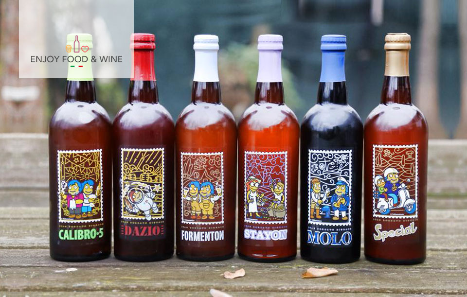 Bottiglie di birra artigianale Ivan Borsato Birraio micro birrificio Casa Veccia - EFW