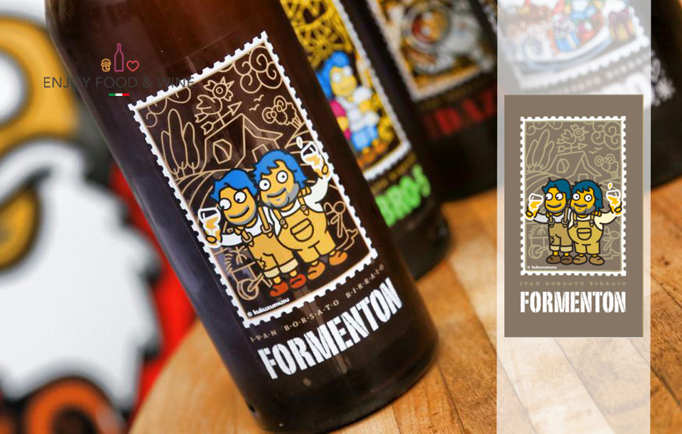 Bottiglia di birra Formenton di Casa Veccia del Micro Birrificio di Ivan Borsato Birraio - EFW