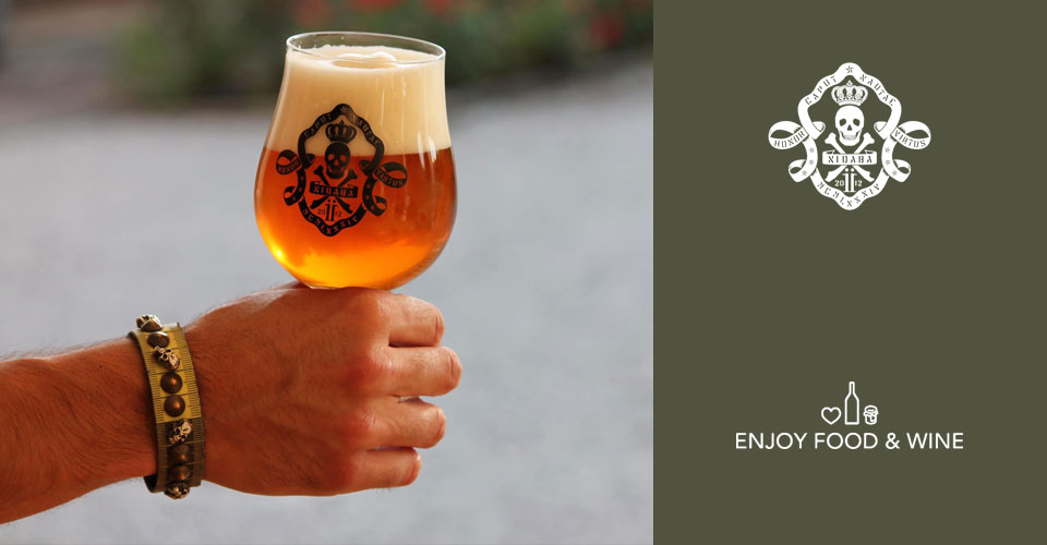 Bicchiere con logo Nidaba - EFW