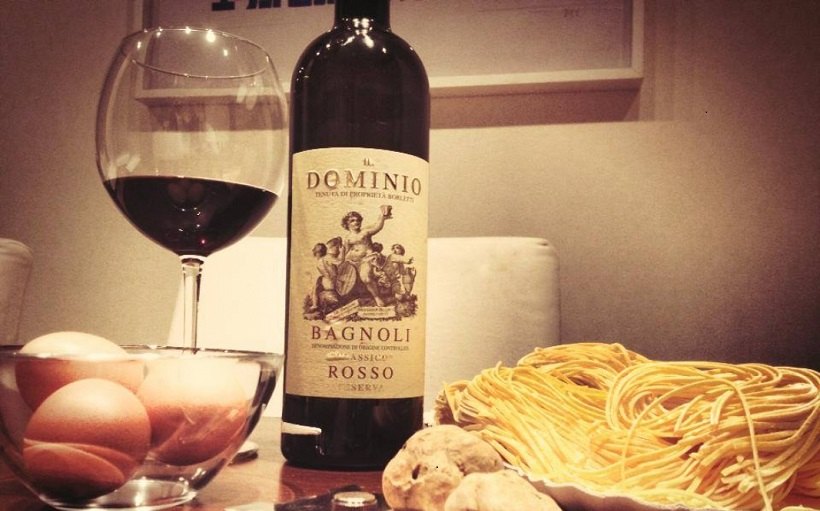 Bottiglia Bagnoli Friularo, pasta e calice | Enjoy Food & Wine