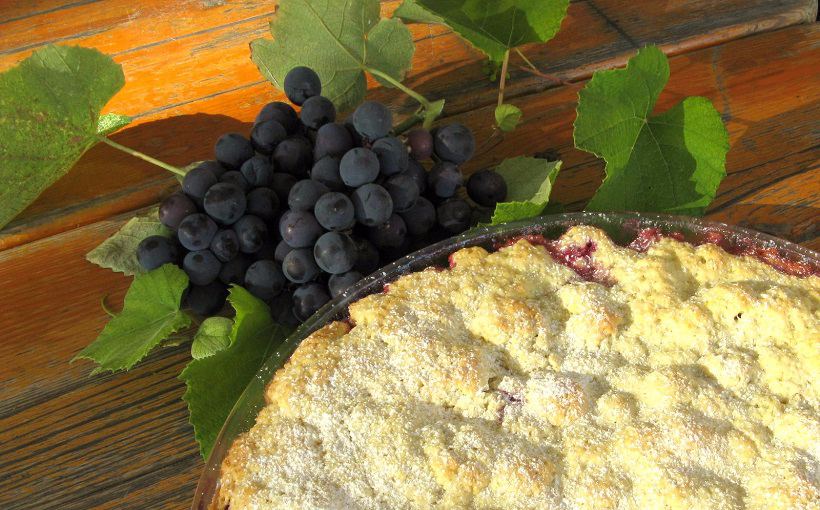 Uva fragola e torta - Enjoy food & Wine
